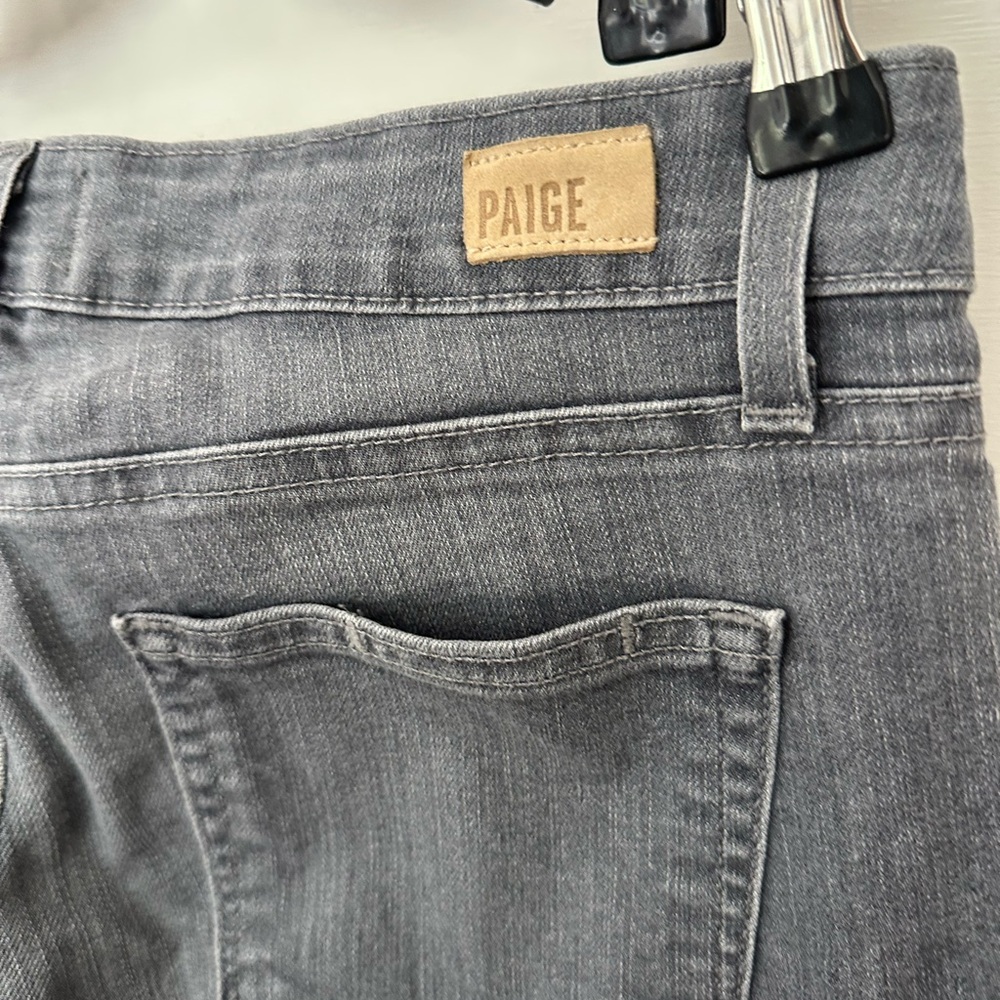 PAIGE Women's Charcoal Jeans